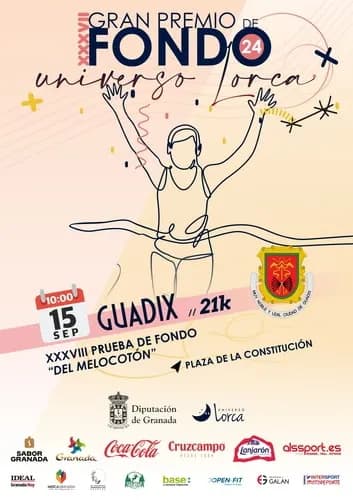 Cartel Media Maratón de Guadix