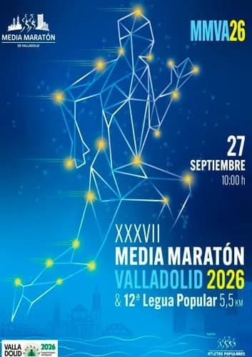 Cartel Media Maratón de Valladolid