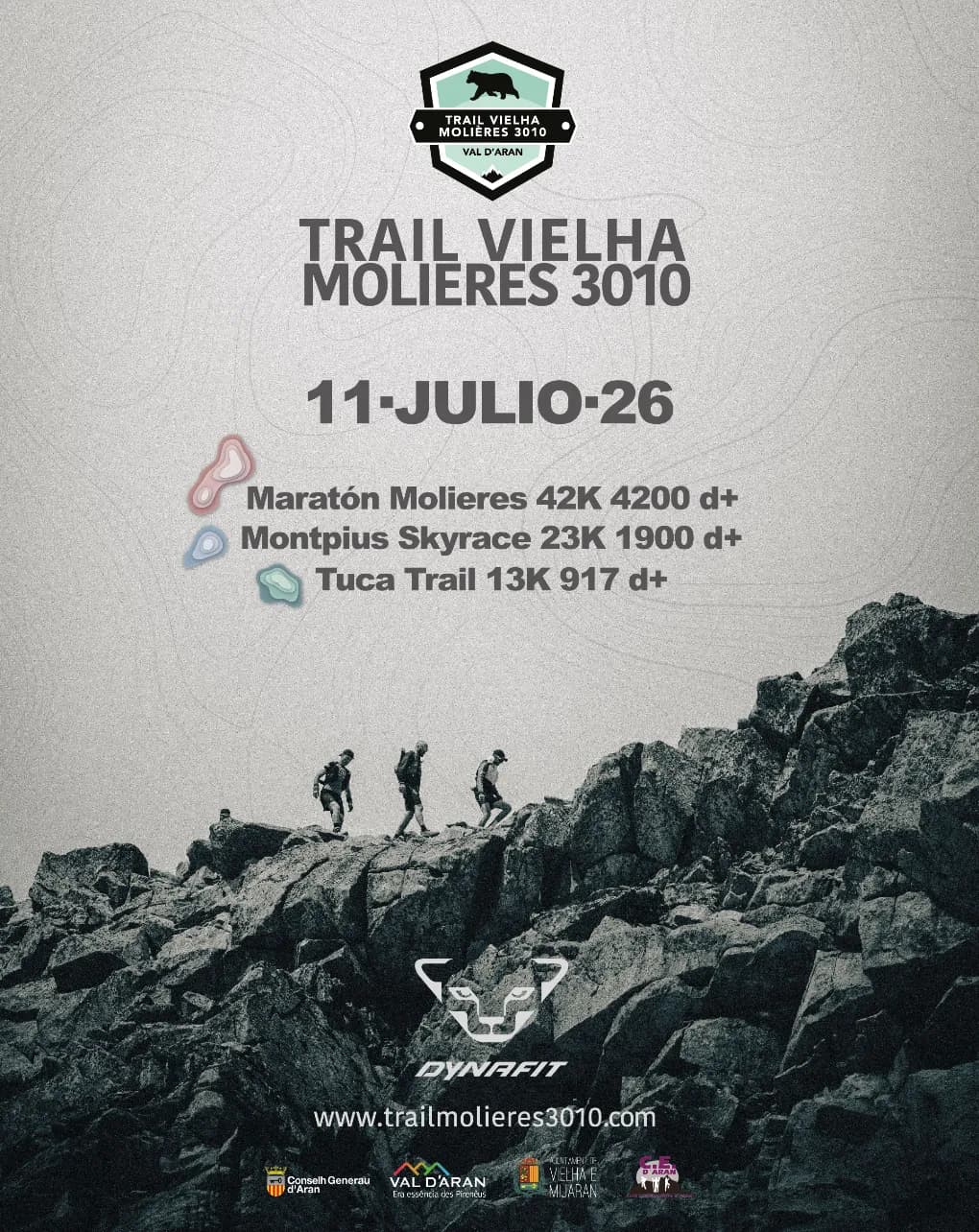Cartel Montpius Skyrace 23K - Trail Vielha Molières 3010