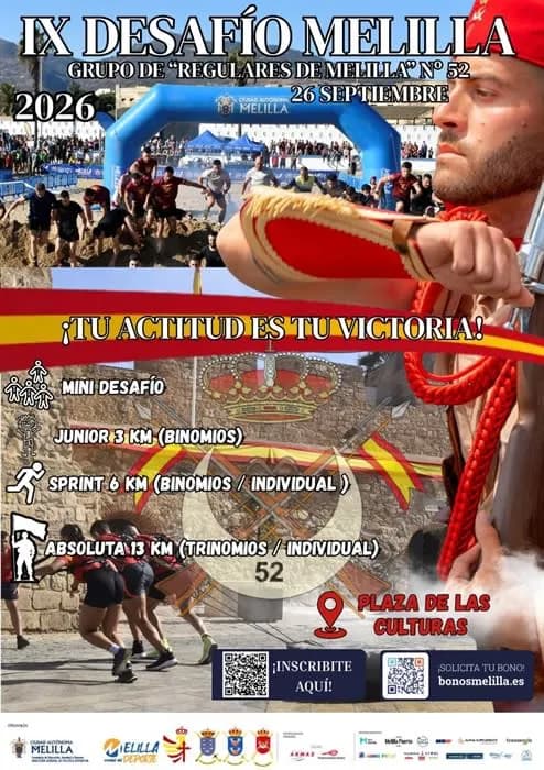 Cartel IX Desafío Melilla