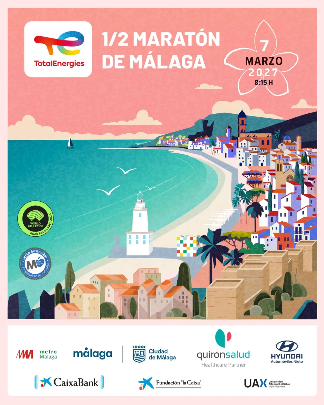 XXXVI TotalEnergies Media Maratón Ciudad de Málaga