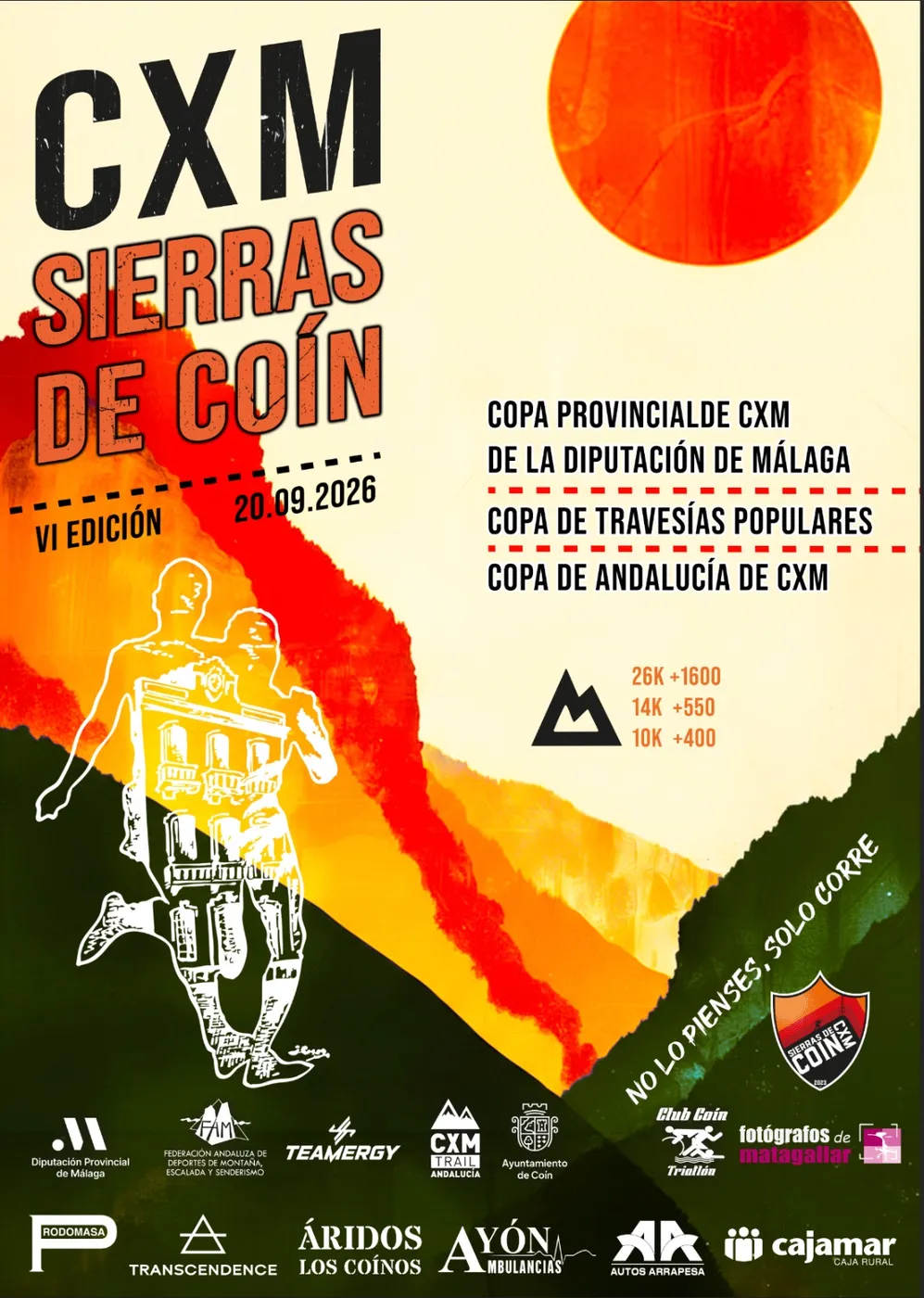 Cartel CxM Sierras de Coín 26K