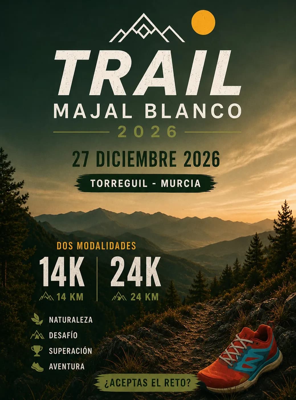 Trail Majal Blanco 24K
