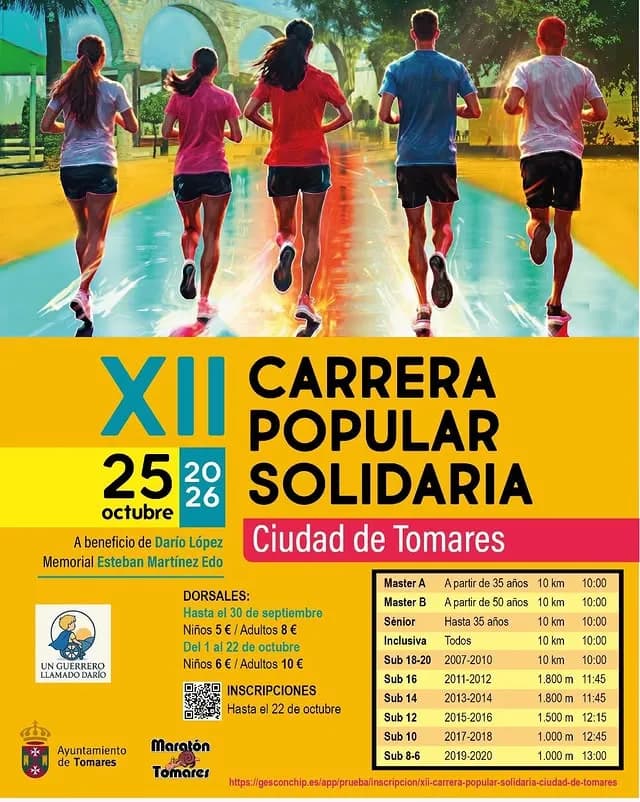XII Carrera Popular Solidaria Ciudad de Tomares