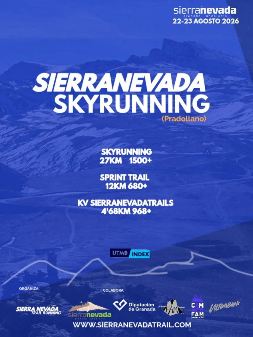 Cartel Sprint Trail FADMES - Sierra Nevada Skyrunning