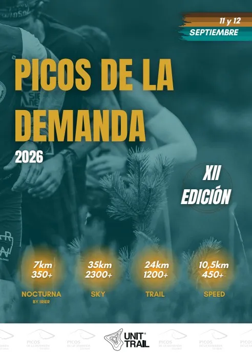 Cartel Trail Picos de la Demanda Speed 10,5K