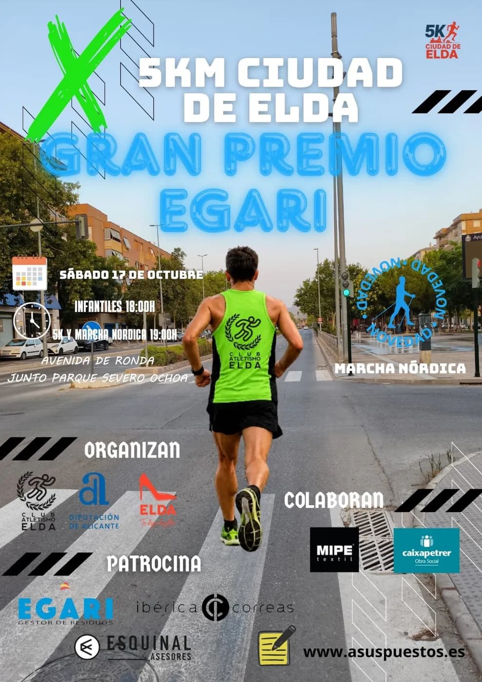 X 5K Ciudad de Elda — Gran Premio Egari