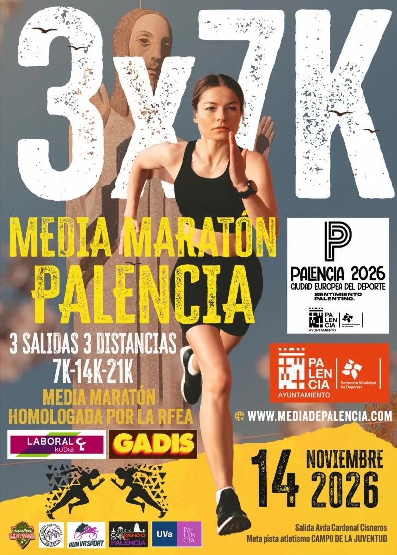 3X7K Media Maratón de Palencia