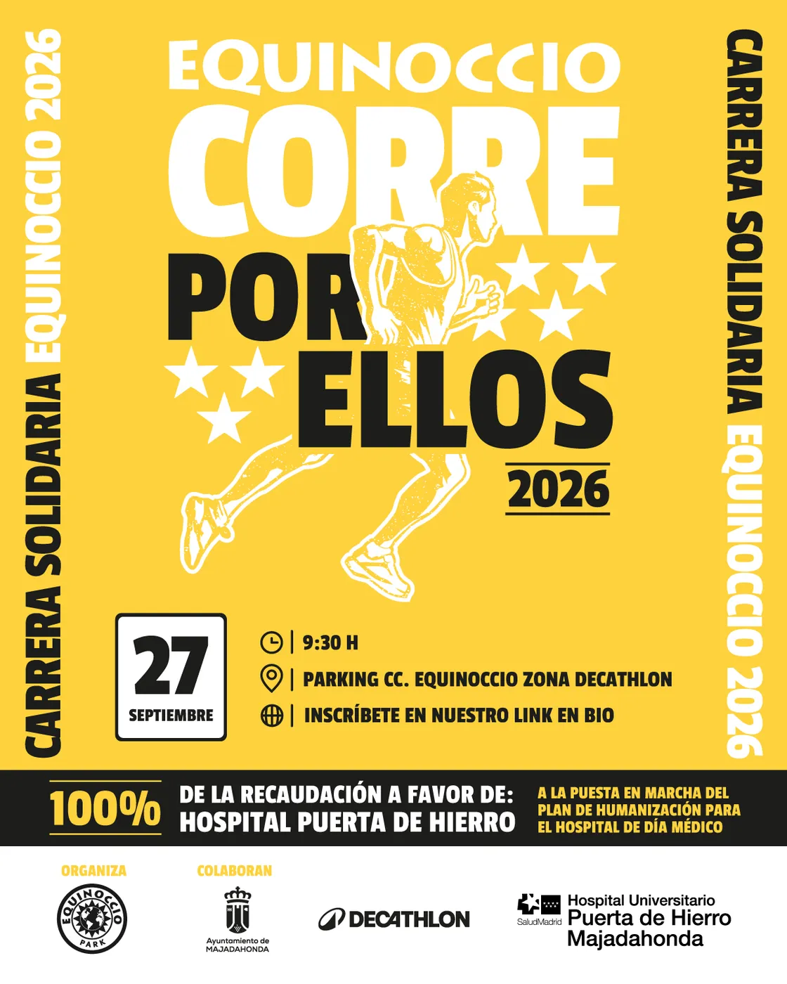 Cartel Carrera Solidaria Equinoccio