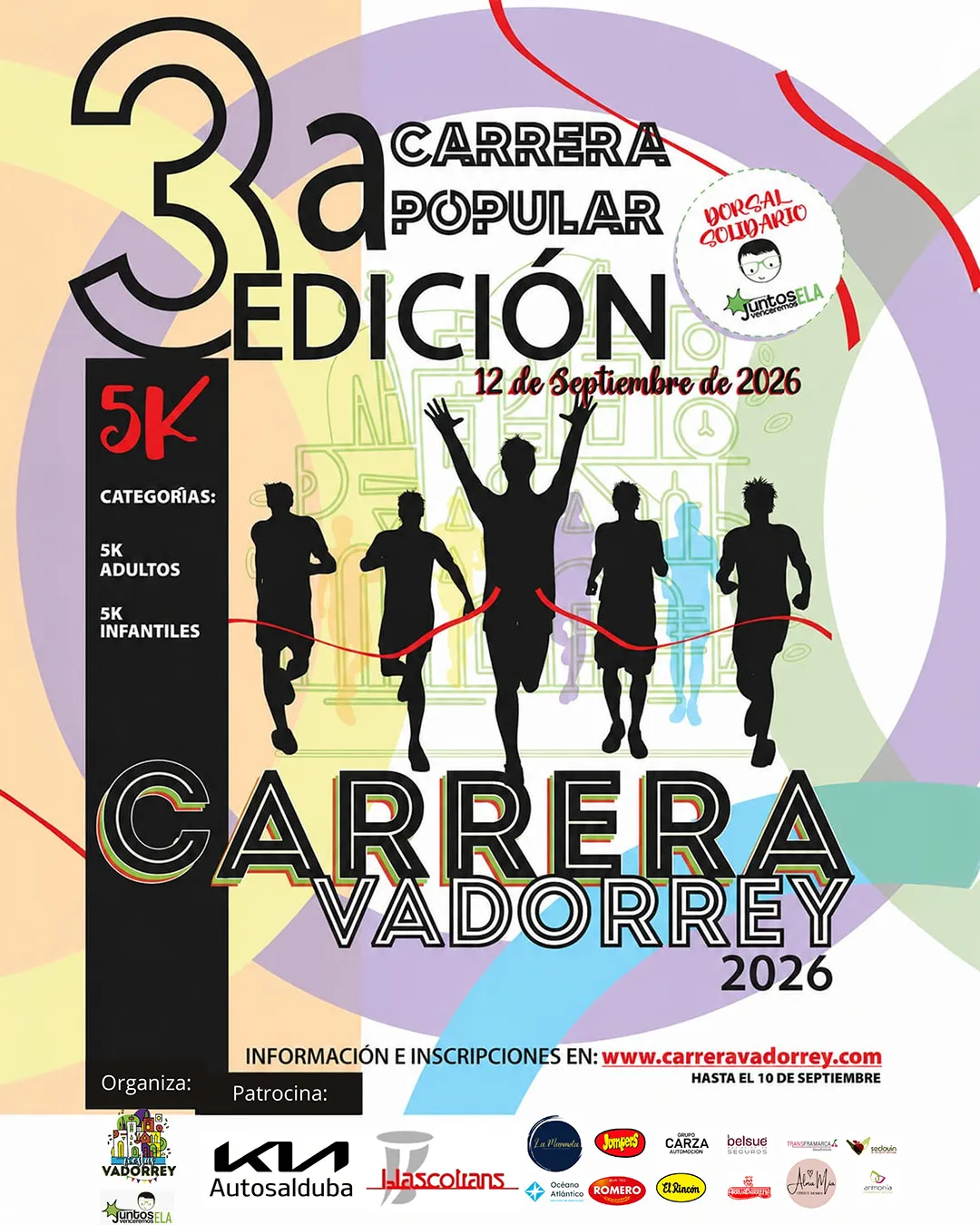 Cartel III Carrera Popular de Vadorrey