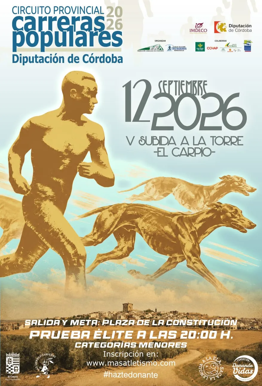 Cartel V Subida a la Torre "El Carpio"