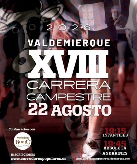 Cartel XVIII Carrera Campestre de Valdemierque