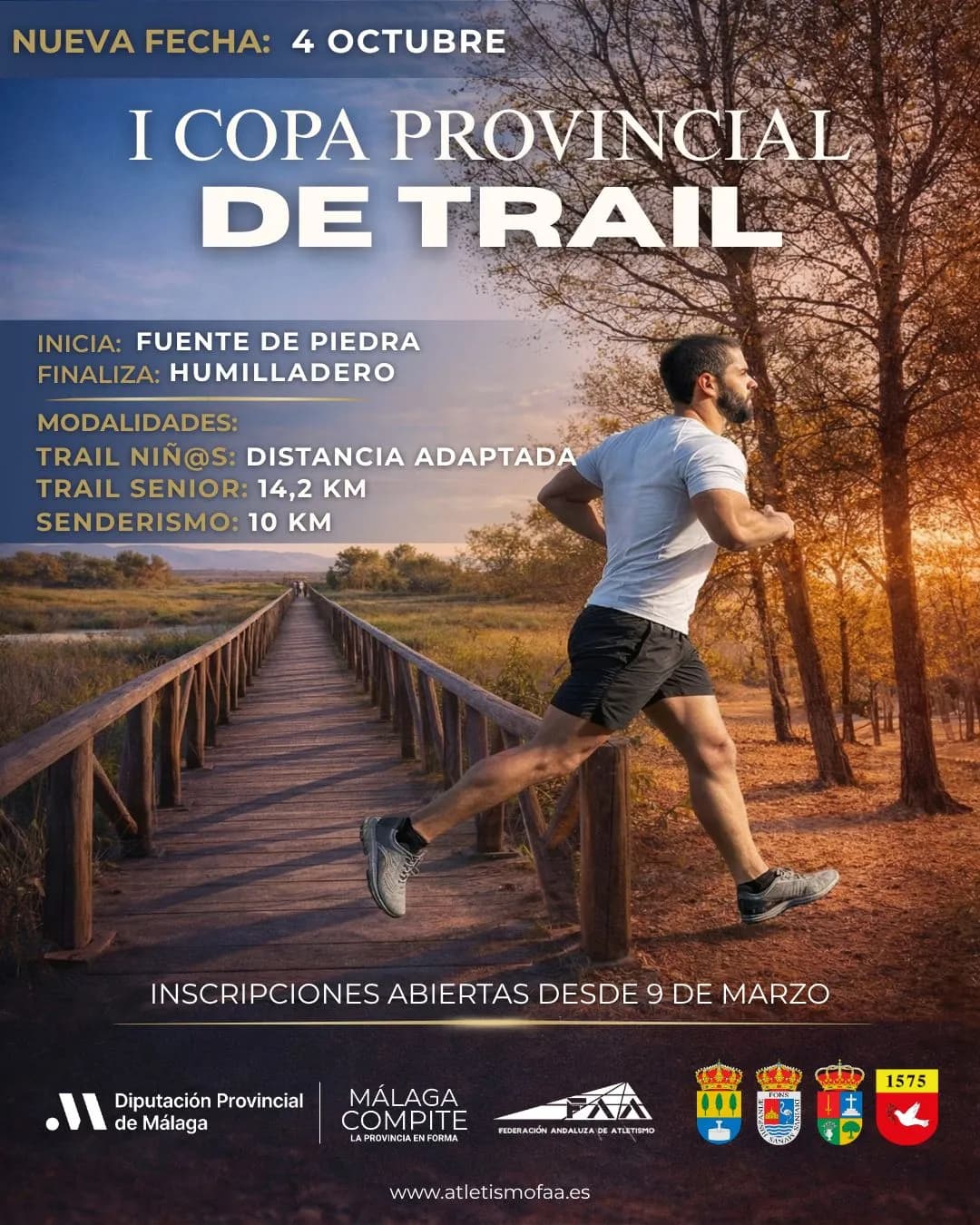 Cartel Urban Trail del Aceite (suspendida)