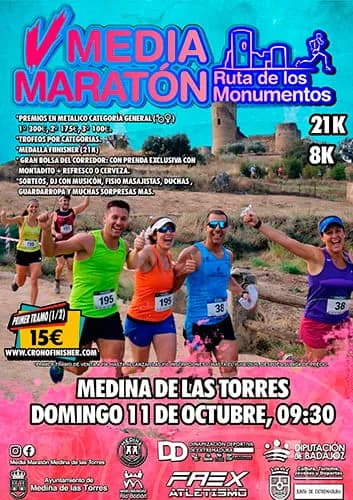 V Media Maratón Medina de las Torres