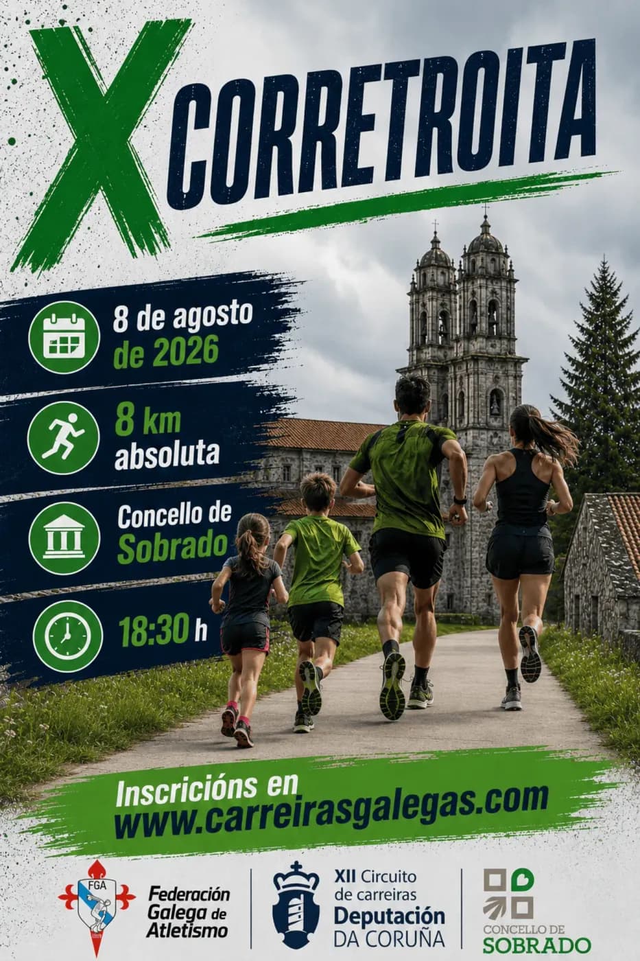 Cartel X Corretroita Popular Concello de Sobrado