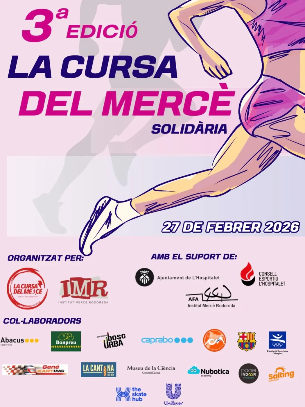 Cartel Cursa de la Mercè 10K