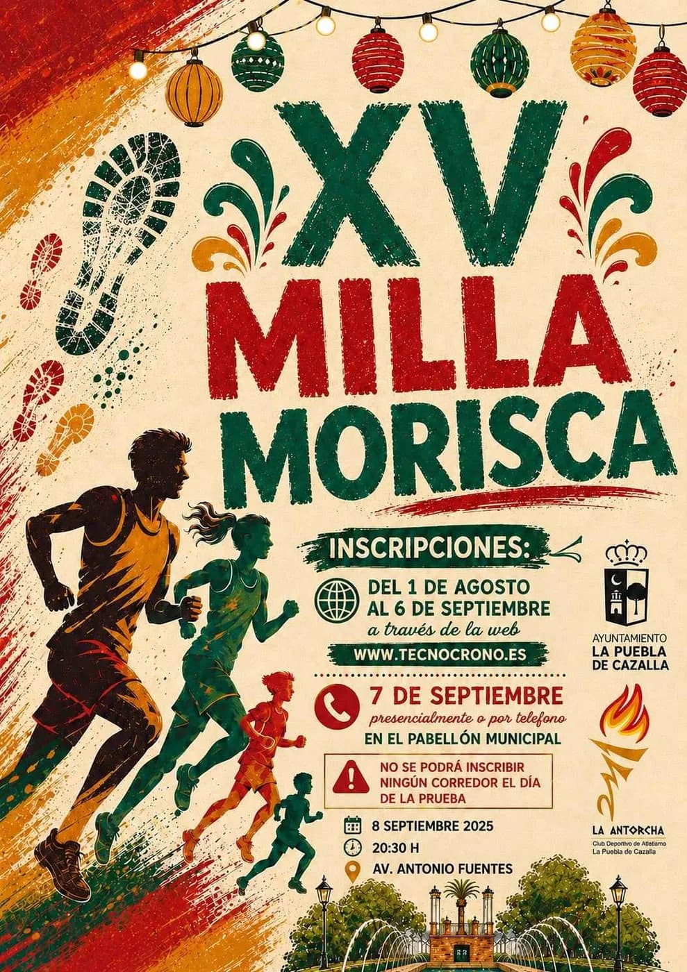Cartel XV Milla Morisca