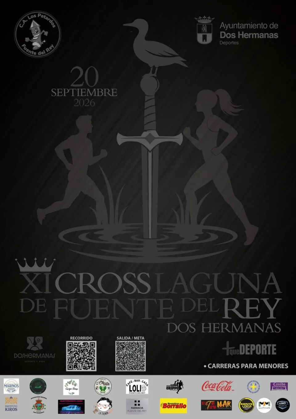 Cartel XI Cross la Laguna de Fuente del Rey