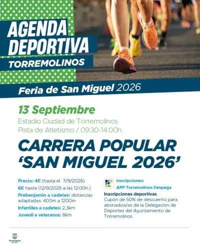 Cartel Carrera Popular San Miguel