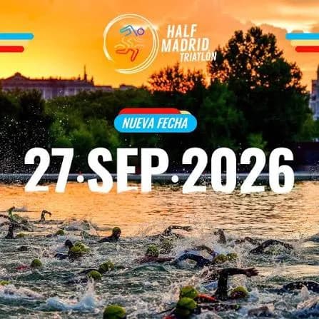 Cartel HALF MADRID TRIATLÓN