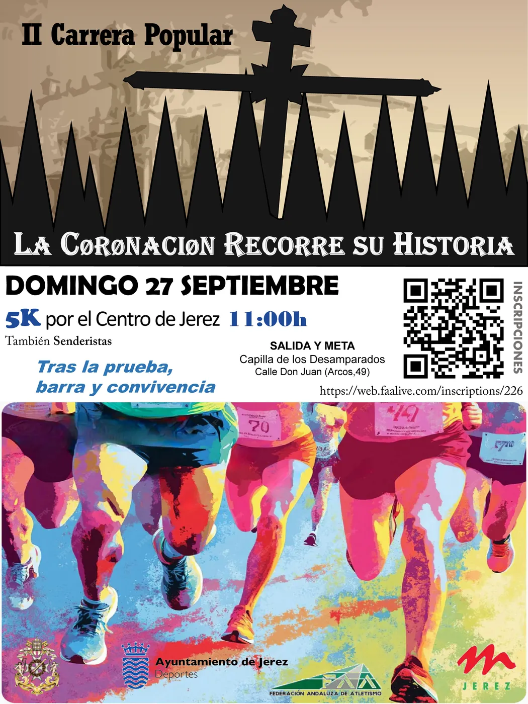 Cartel II Carrera Popular La Coronación Recorre su Historia